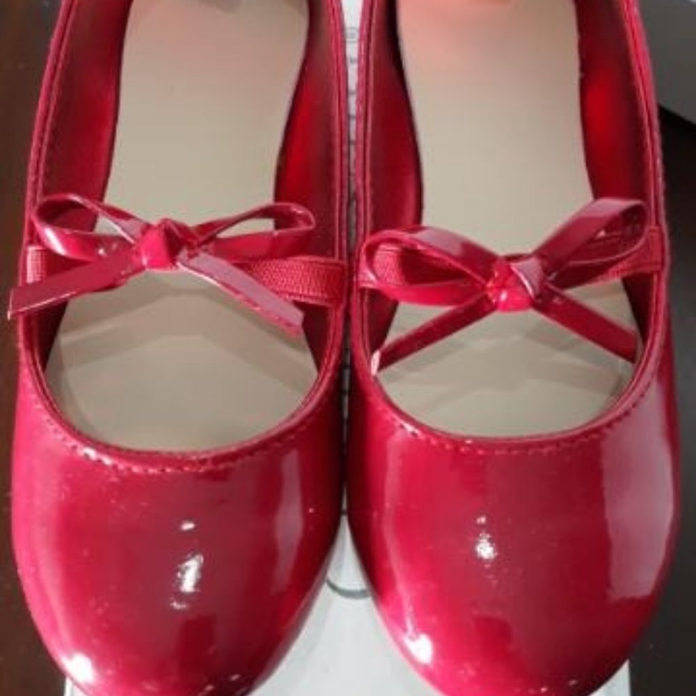 Red Patent Gymboree Flats Size 13 Toddler